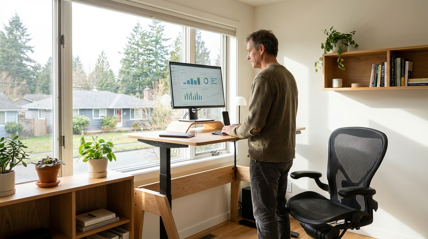 Setting Up a Productive Home Office in the UK: HMRC Relief, Ergonomics, and Connectivity