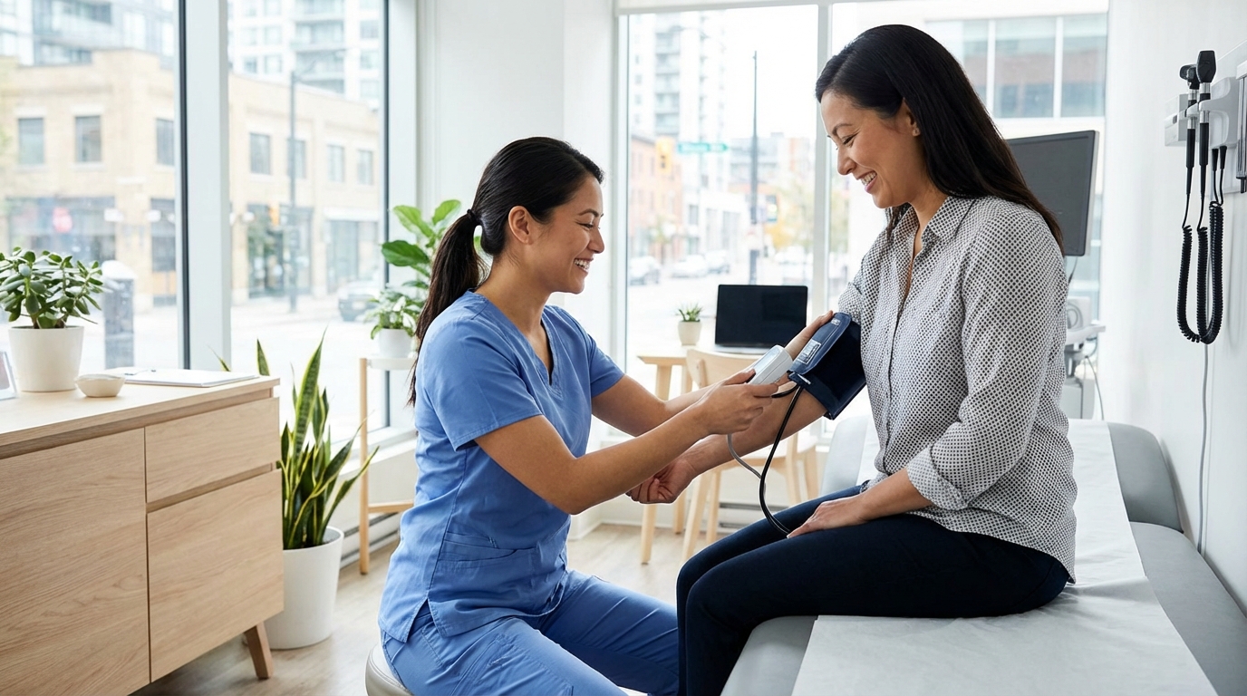 Routine health checkups in the UK